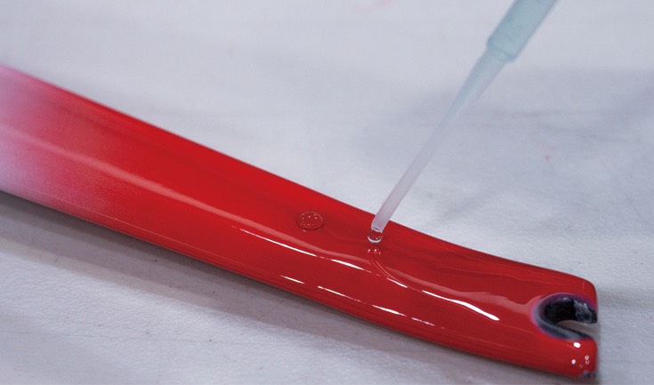 耐キズ性能実証テスト